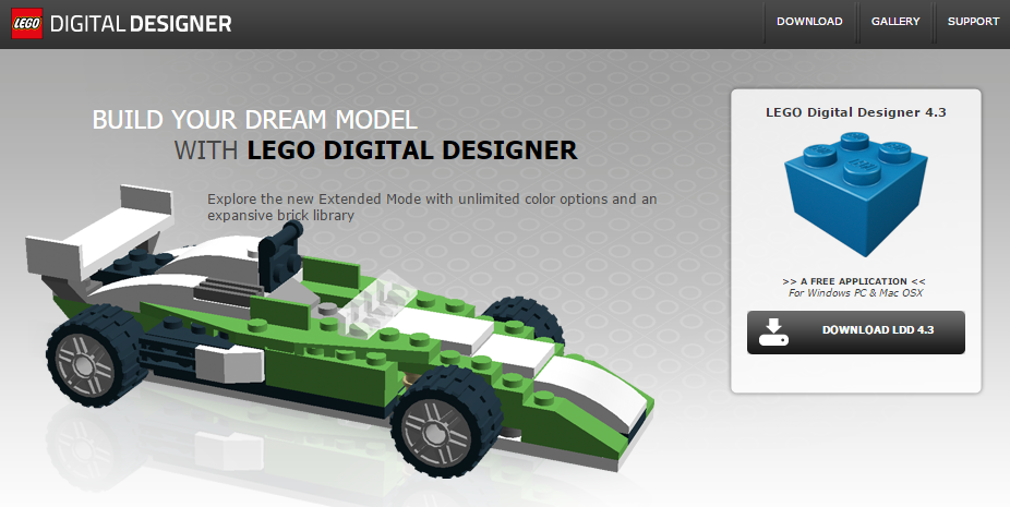 LEGO Digital Designer 4.3.9 Available - The