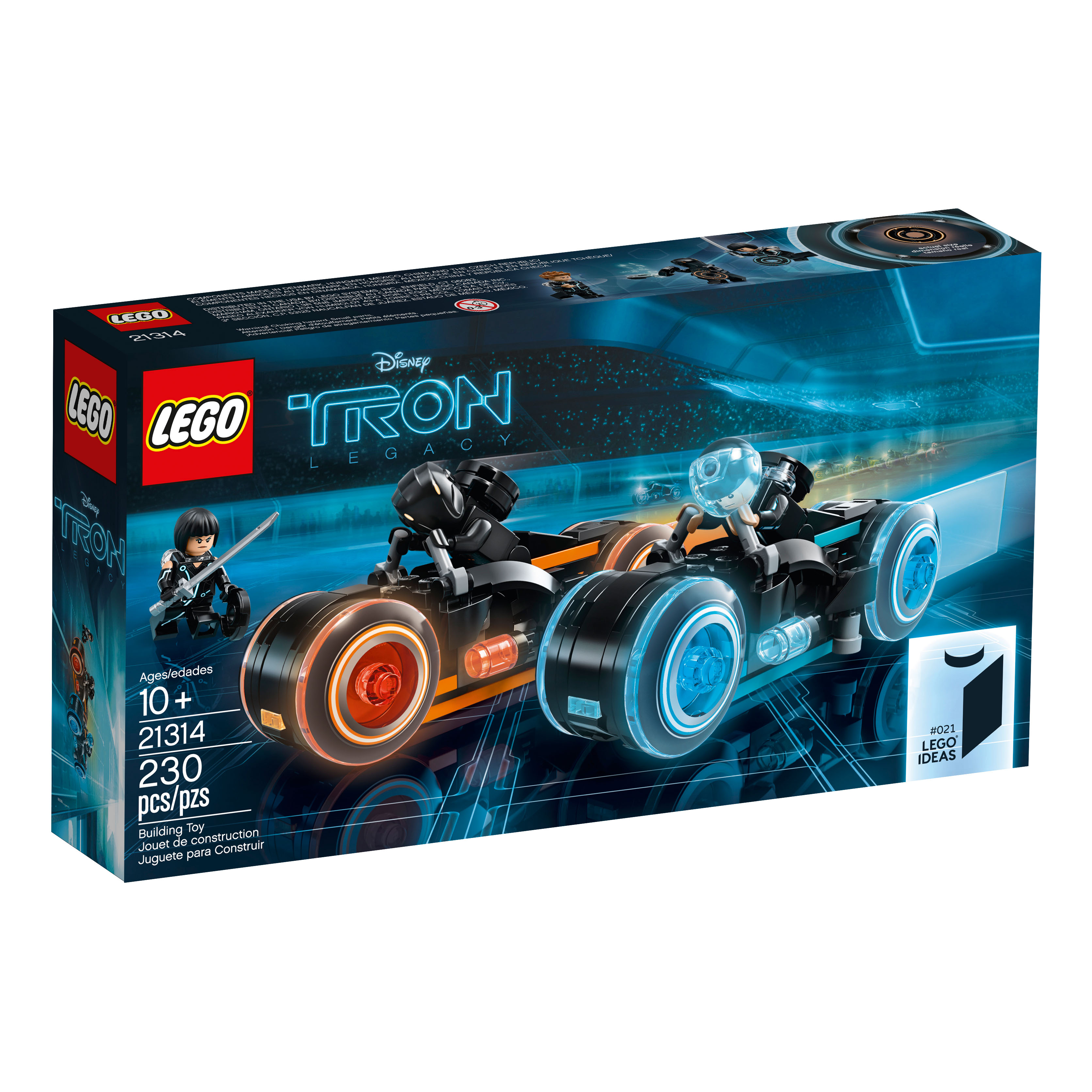 Lego Set NOT Included Brick Loot Original Deluxe LED Light Kit for Your Lego Disney Tron Legacy Set 21314