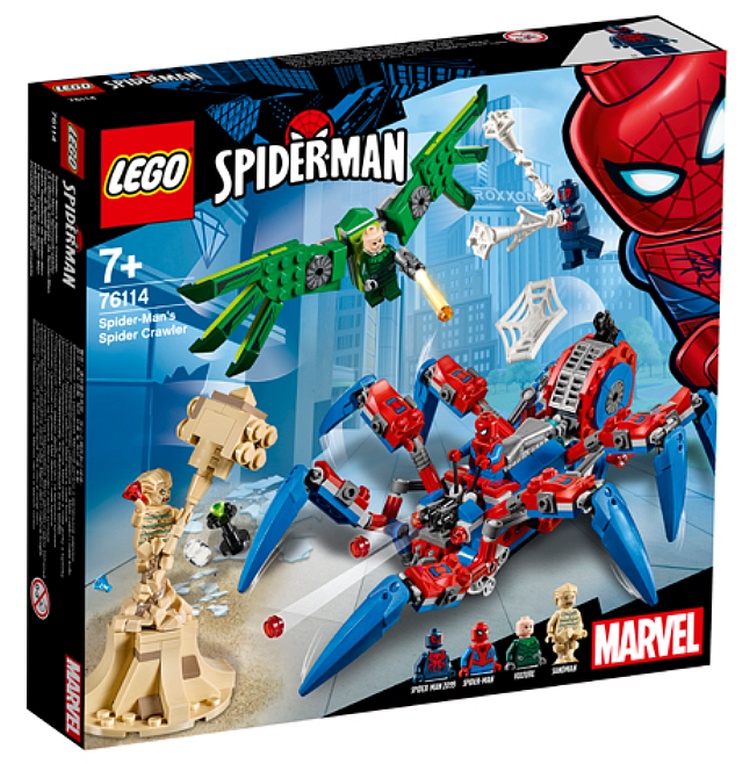 spiderman lego sets 2019