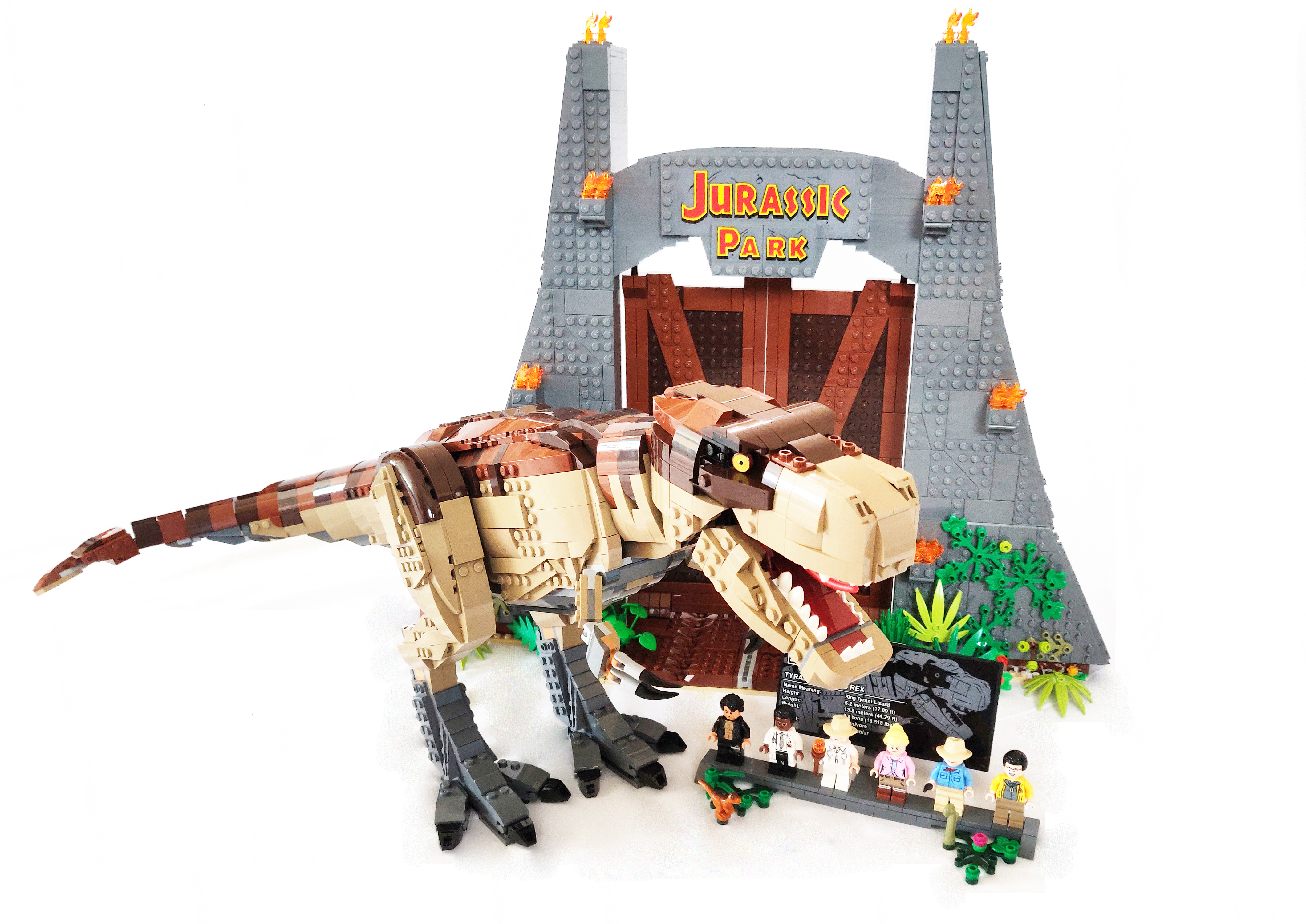 LEGO Jurassic Park T. rex (75936) Review - Brick Fan