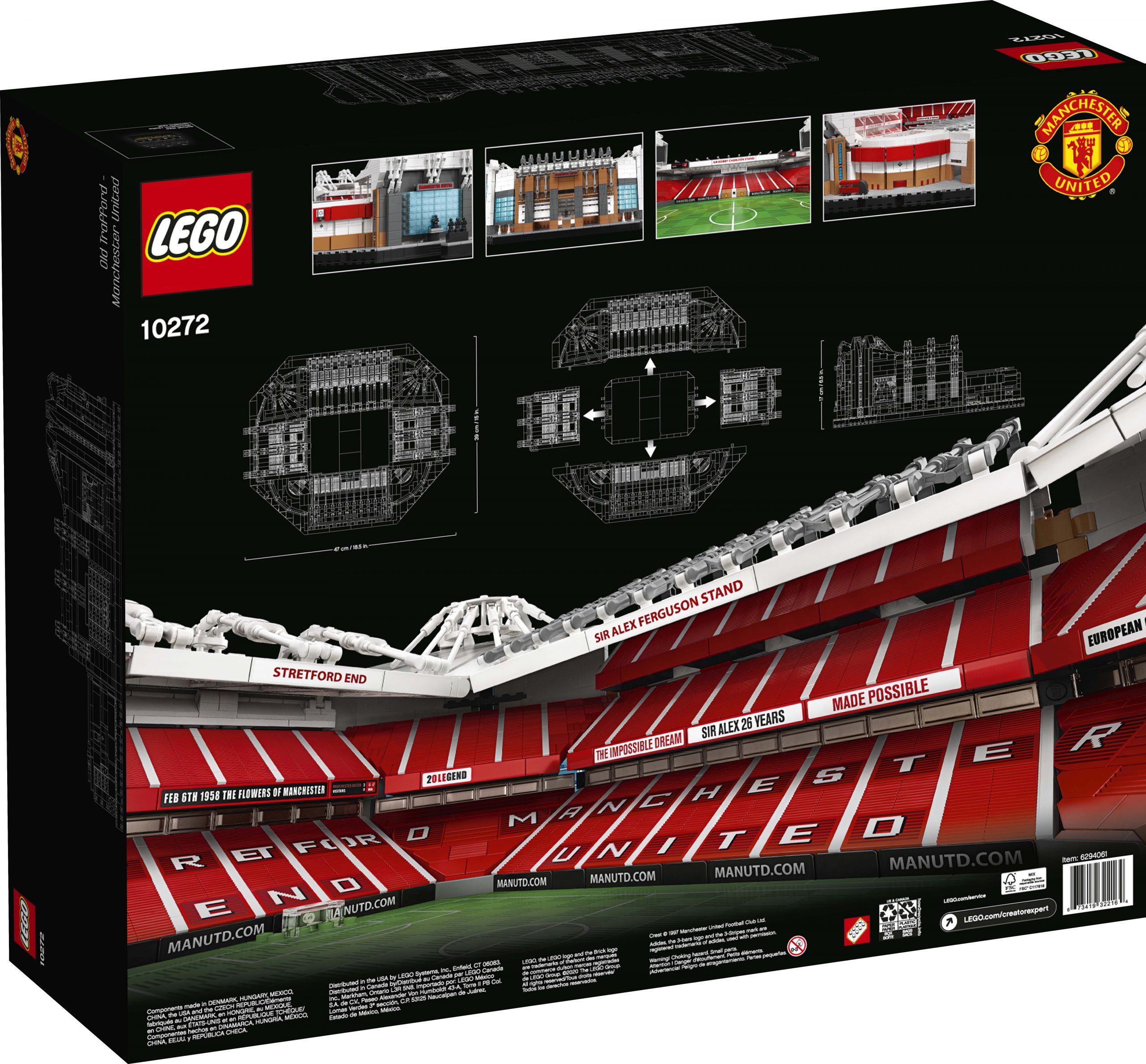 LEGO Creator Old Trafford - Manchester United (10272) Officially
