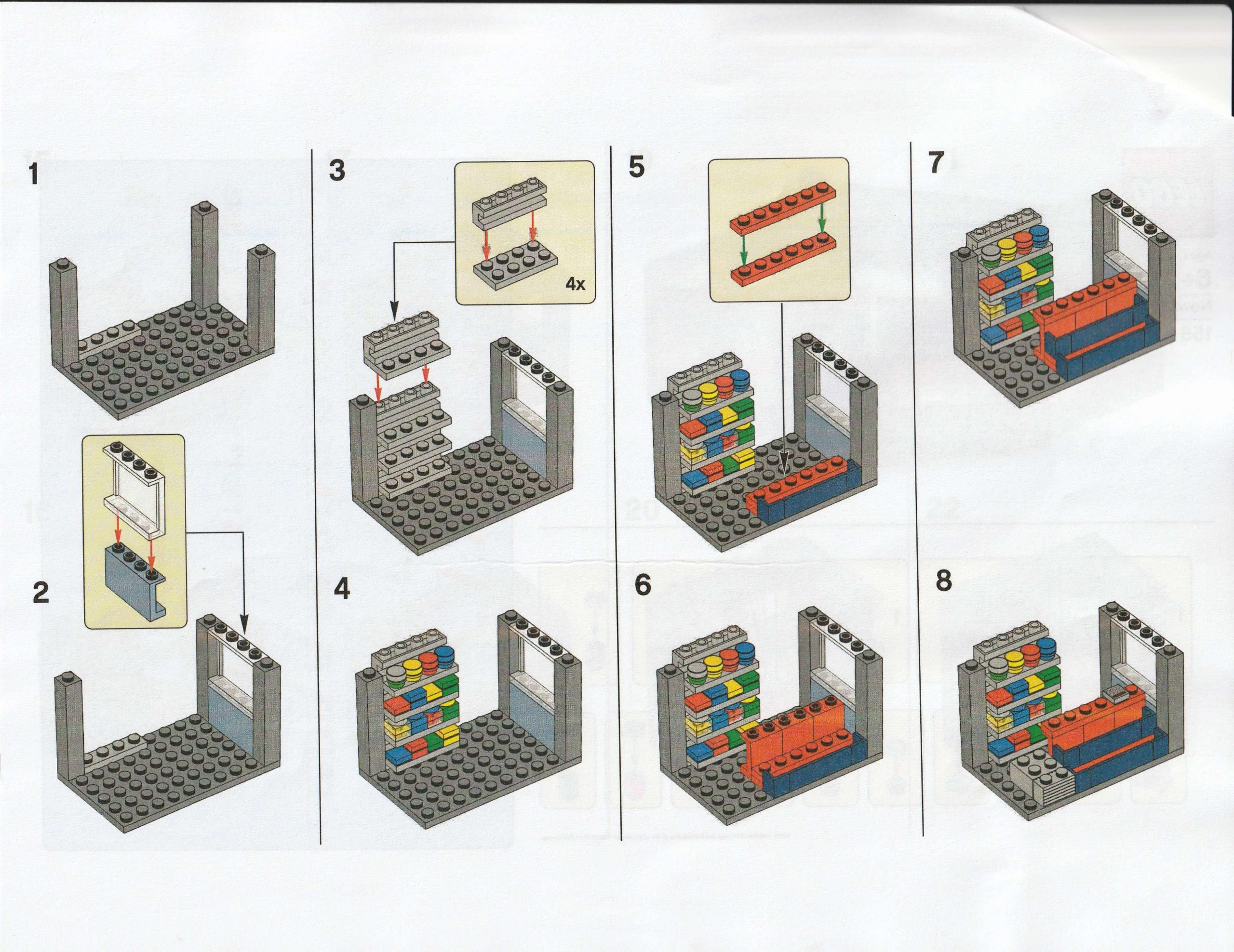 LEGO Newsstand Review Building Instructions The Brick Fan