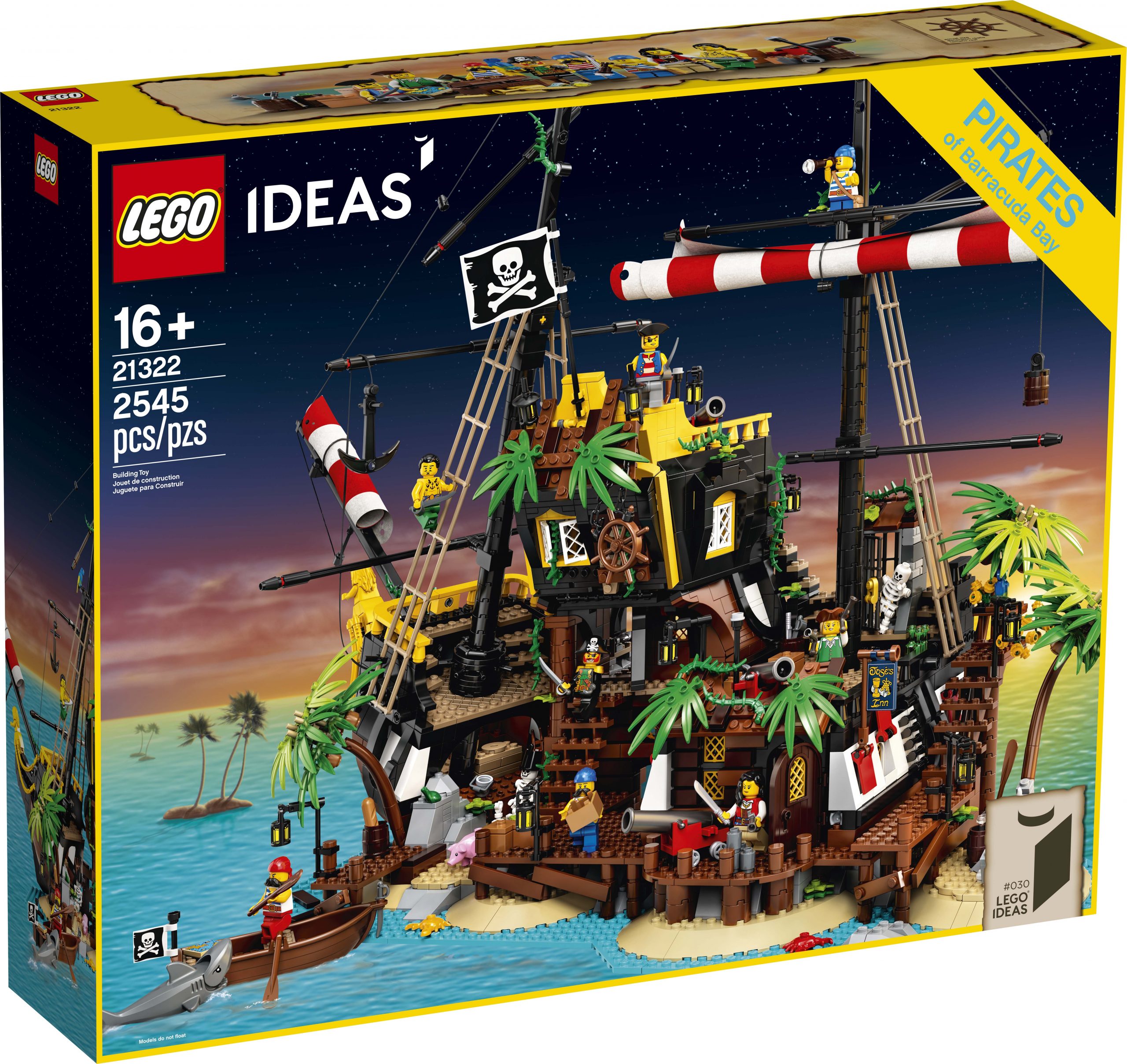LEGO Ideas Pirates of Barracuda Bay (21322) Officially Announced - The  Brick Fan