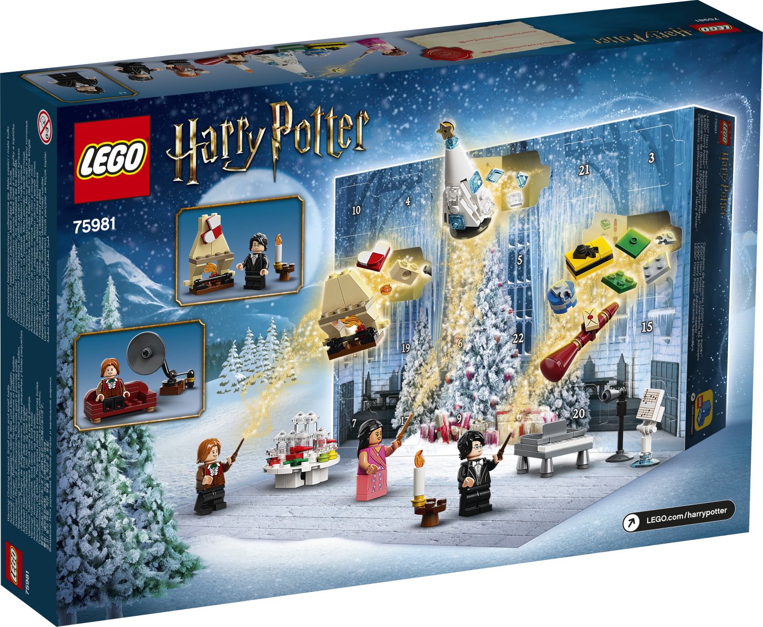 LEGO Harry Potter 2020 Advent Calendar 75981 Official Images The 