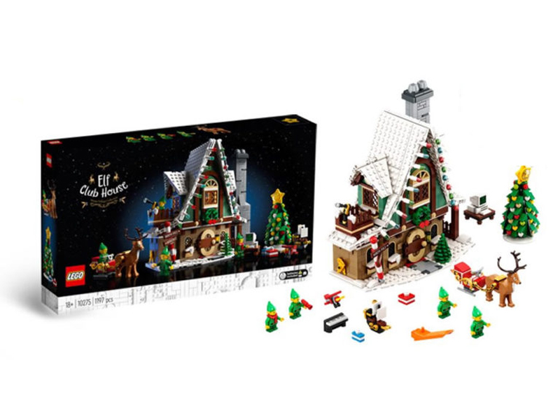 LEGO Winter Village 2020 Elf Club House (10275) First Look - The