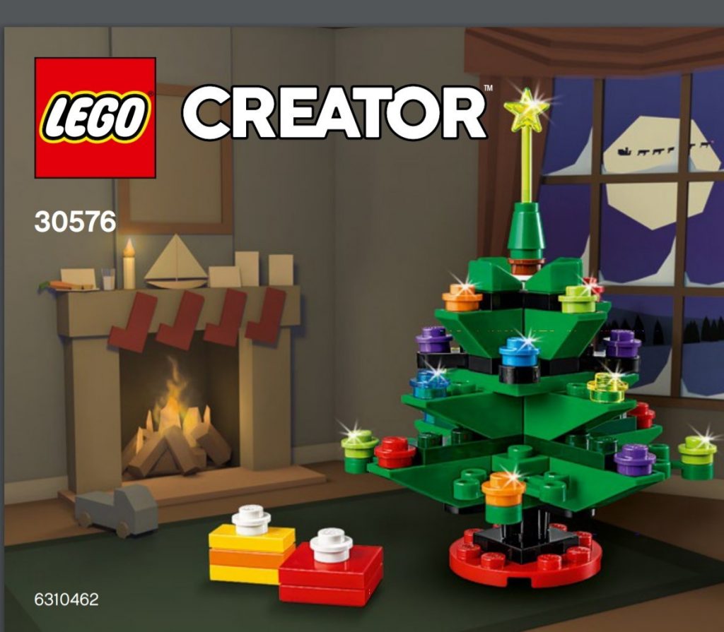 LEGO Creator Seasonal Christmas Tree (30576) Polybag Revealed The