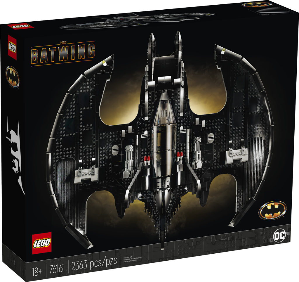 LEGO Batman Tim Burton's Batman 1989 Batwing 76161 In 2020 New