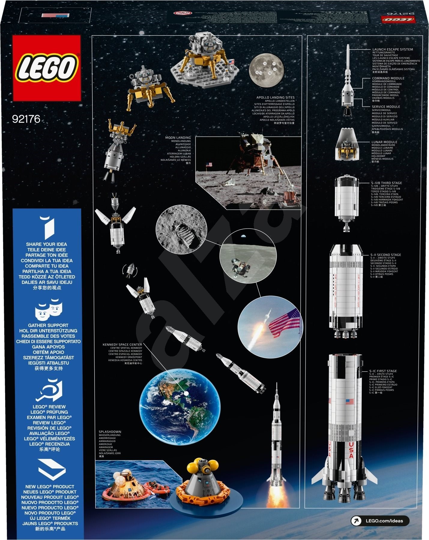 LEGO NASA Apollo Saturn V (92176) Relaunch First Look - The Brick Fan