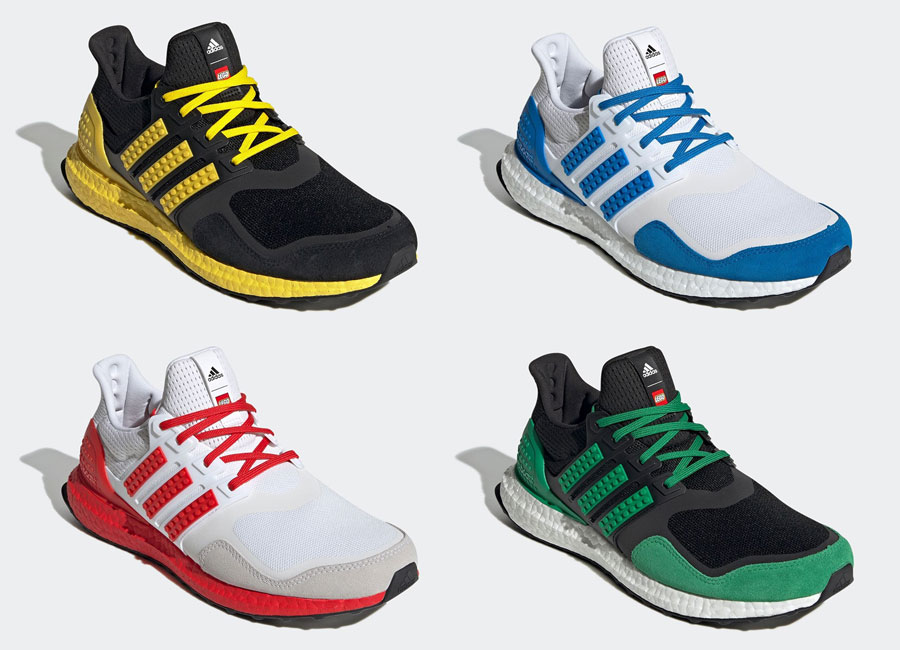 adidas UltraBOOST DNA x LEGO Plates Shoes Color Pack Coming Soon - The ...