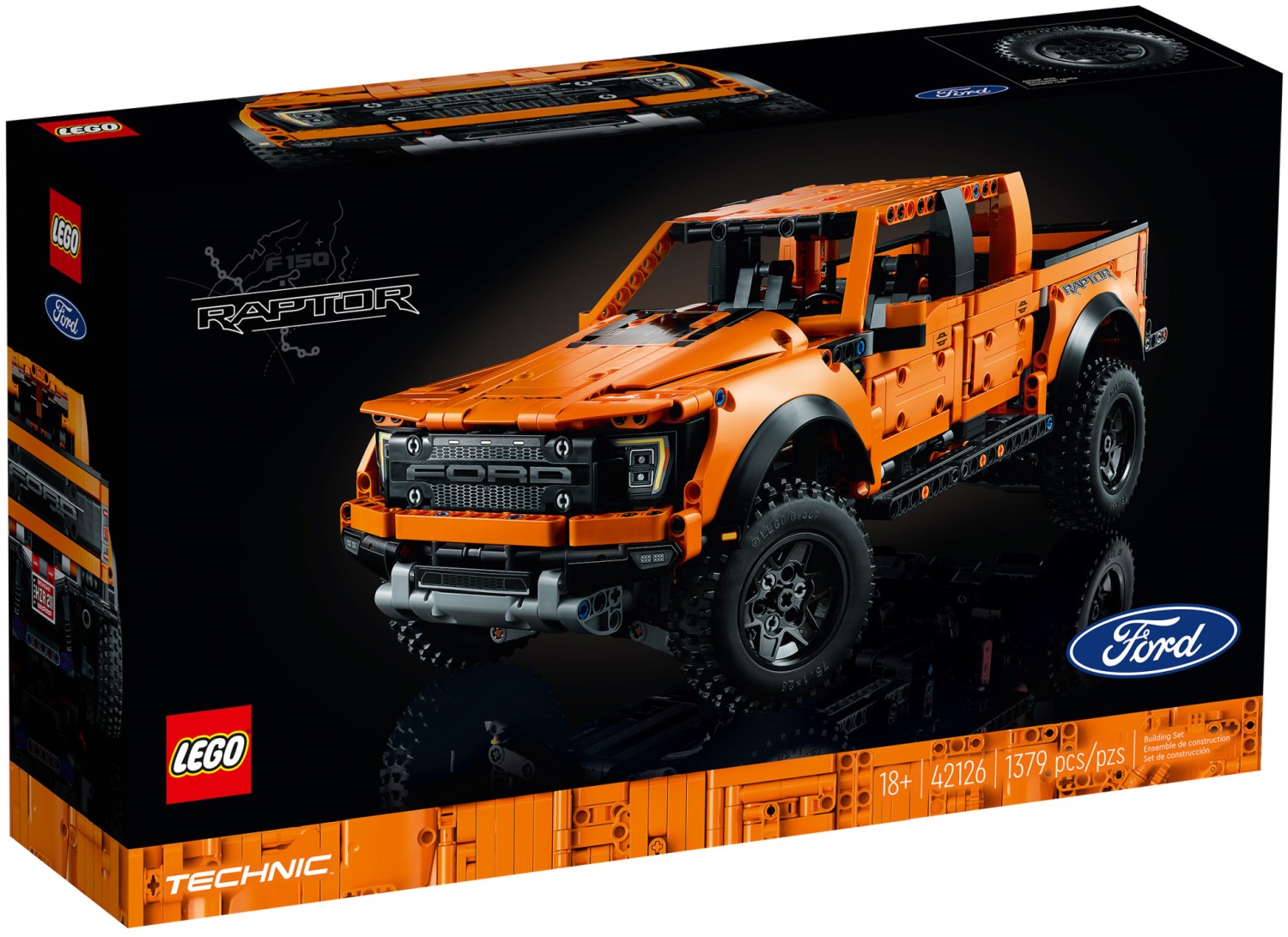 LEGO Technic Ford F-150 Raptor (42126) Revealed - The Brick Fan