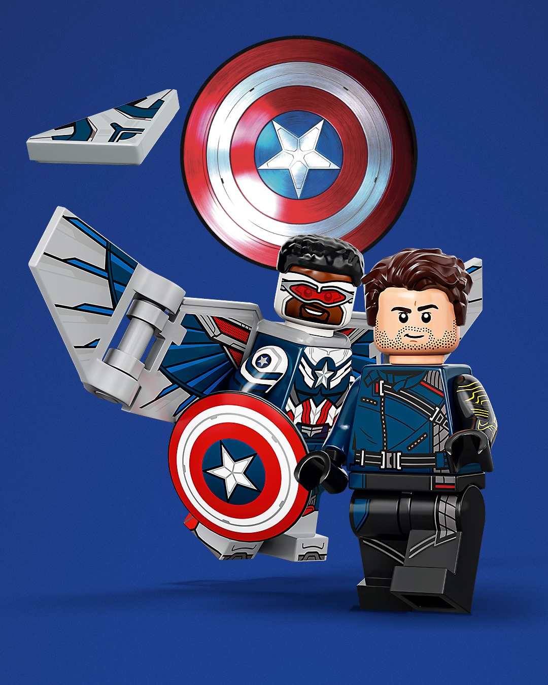 Lego Marvel Minifigures 71031 Marvel Studios Wandavision Loki What if  Falcon