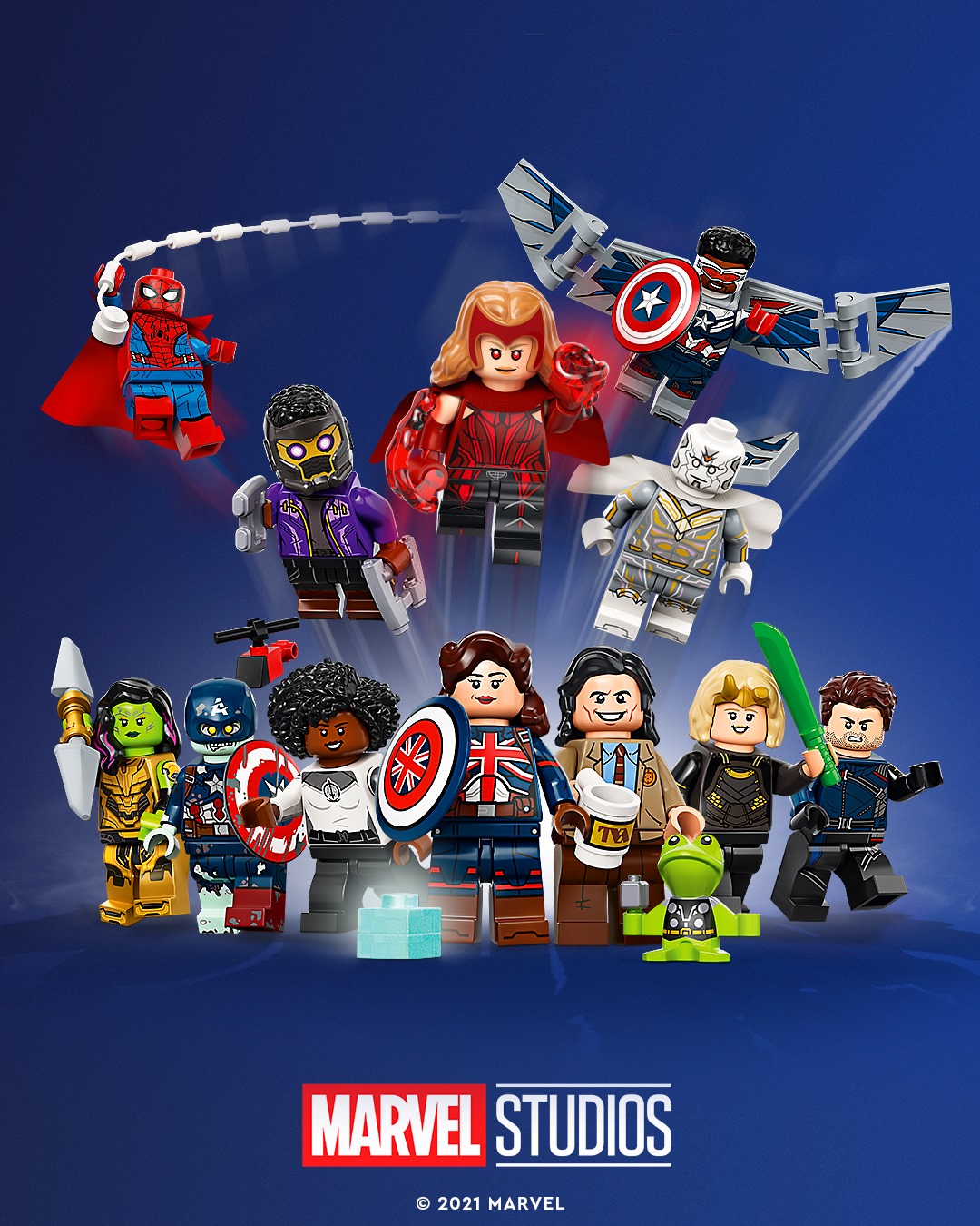 LEGO Marvel Studios Collectible Minifigures (71031) Close-Up Look