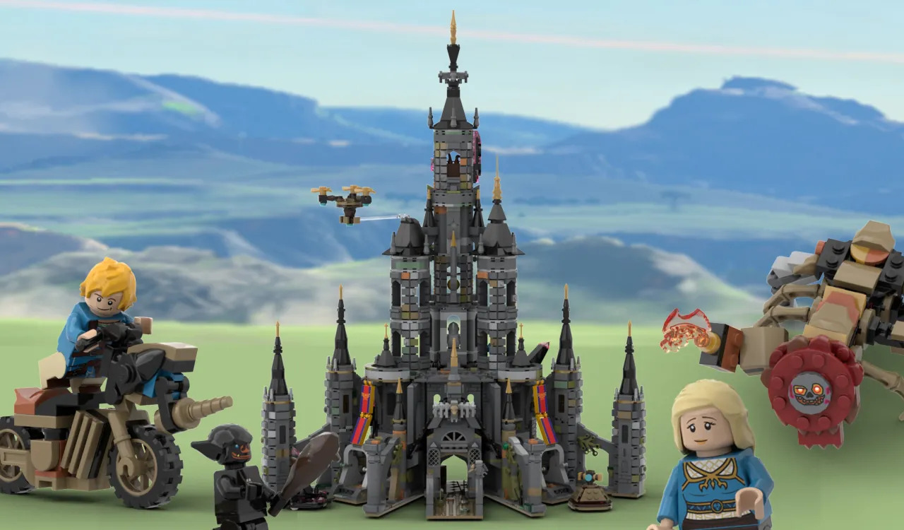LEGO Ideas Hyrule Castle (The Legend of Zelda) Achieves 10,000 Supporters -  The Brick Fan