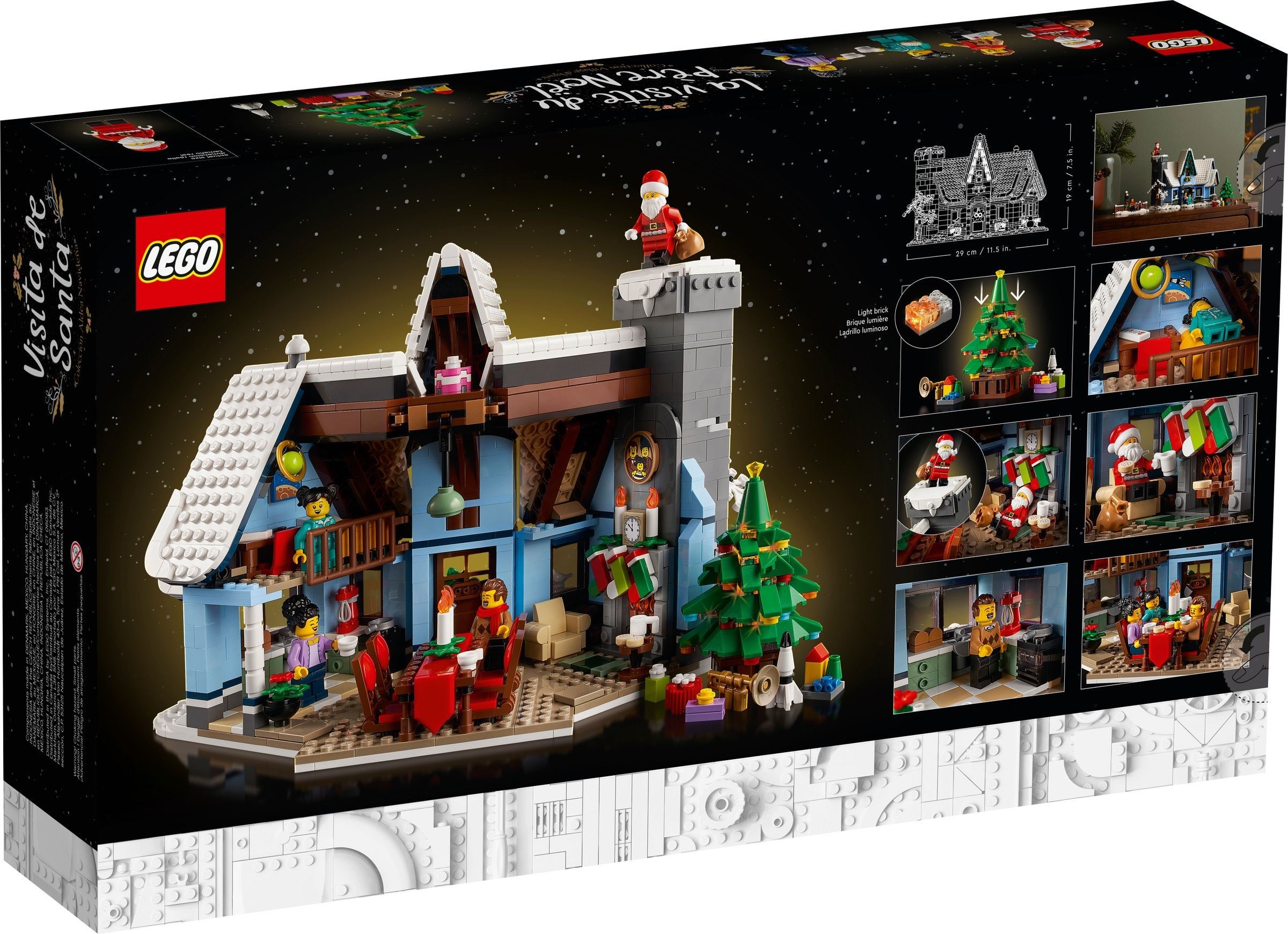 LEGO Winter Village Santa's (10293) - The Brick