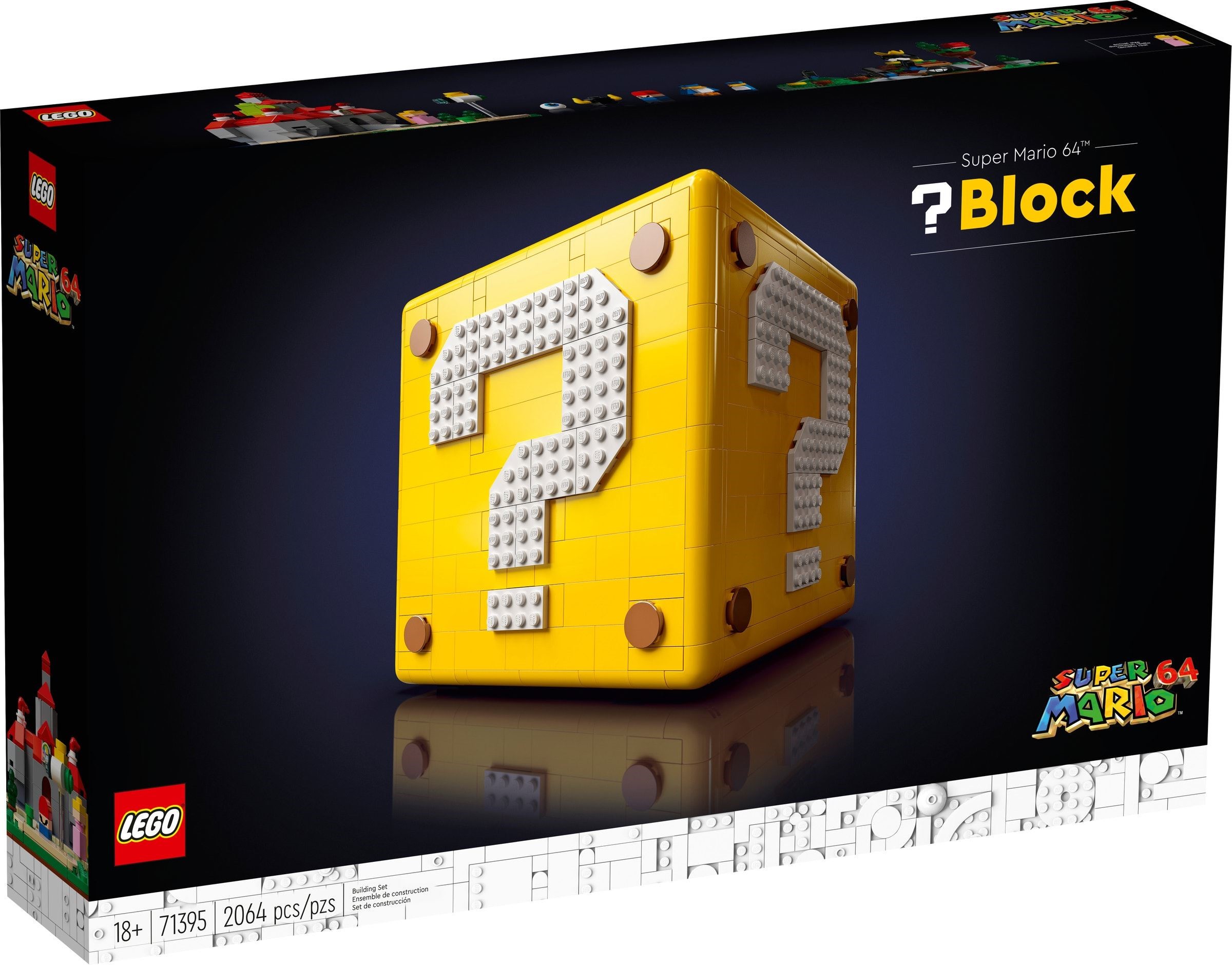 LEGO Super Mario 64 Question Mark Block (71395) Designer Video - The Brick Fan