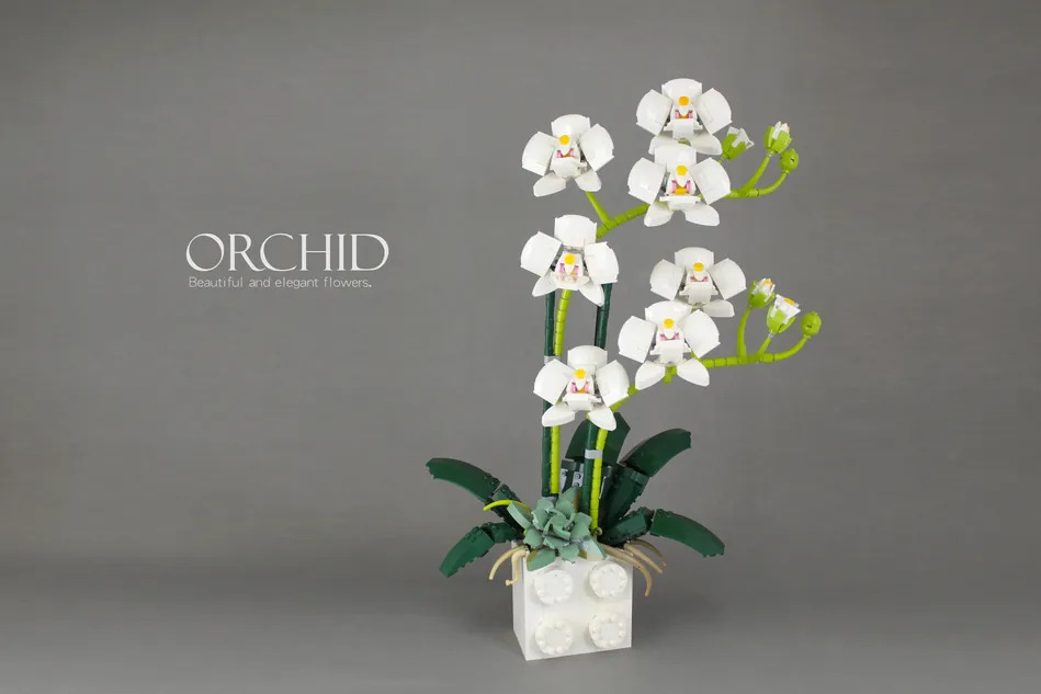 LEGO Ideas Orchid Achieves 10,000 Supporters - The Brick Fan