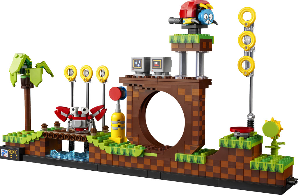 LEGO Ideas Sonic the Hedgehog Green Hill Zone (21331) Officially