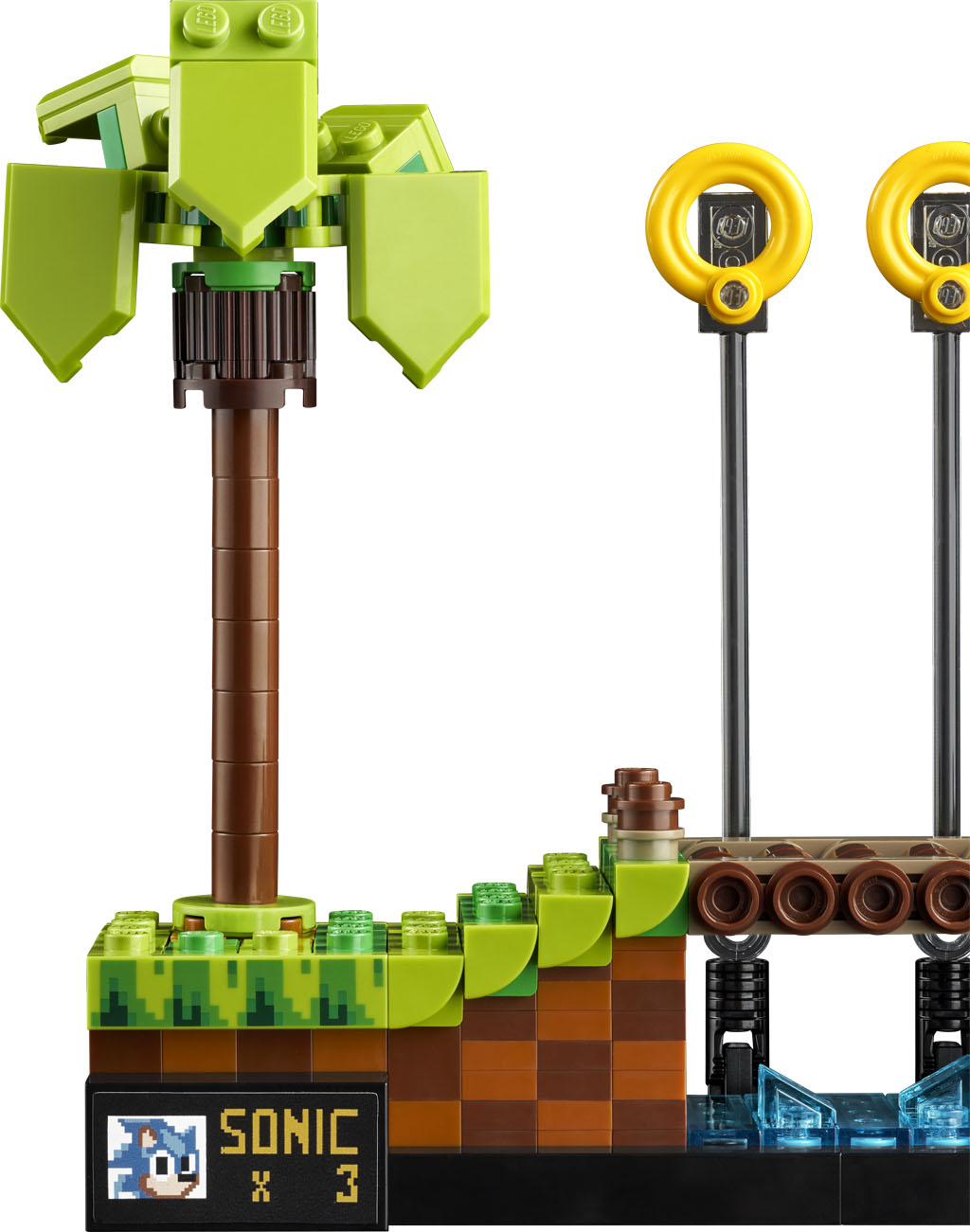  Lego Sonic The Hedgehog Green Hill Zone (21331) w