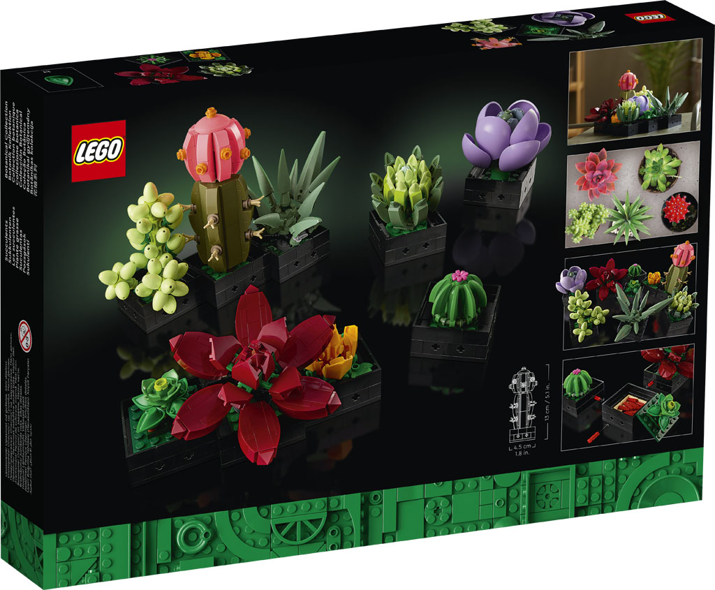 ▻ New LEGO Botanical Collection: 10309 Succulents and 10311