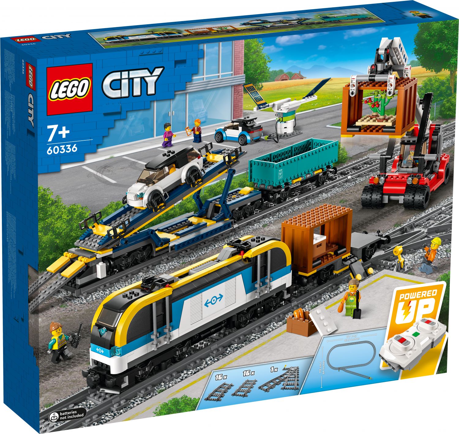 Images of LEGO City Freight Train (60336) - The Brick Fan