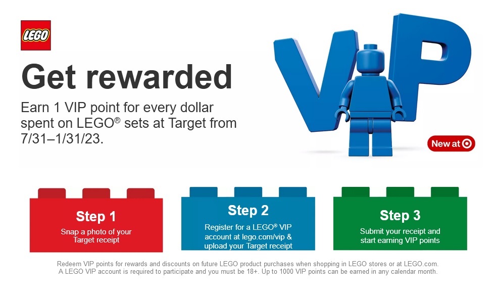 LEGO VIP Points Now at The Brick
