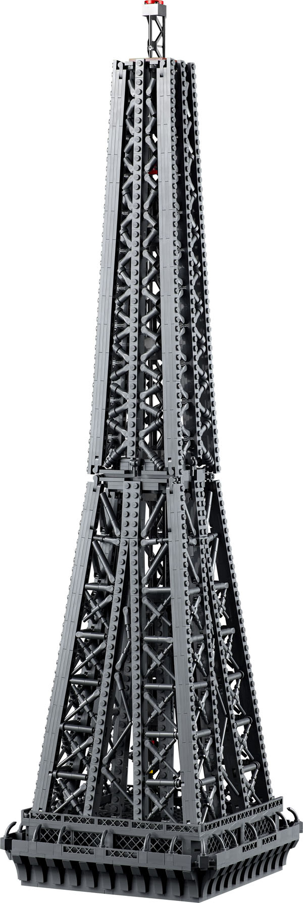 How tall is the LEGO Eiffel Tower: A photo series - Jay's Brick Blog