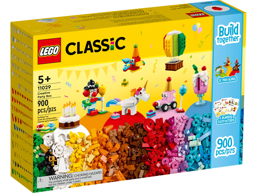 LEGO® Classic review + MOCs: 11027 Creative Neon Fun & 11028 Creative  Pastel Fun