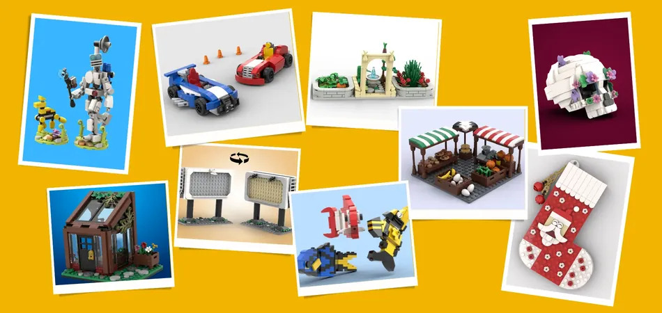 ▻ LEGO Ideas Test Lab: sette mini-modelli sono in vendita tramite