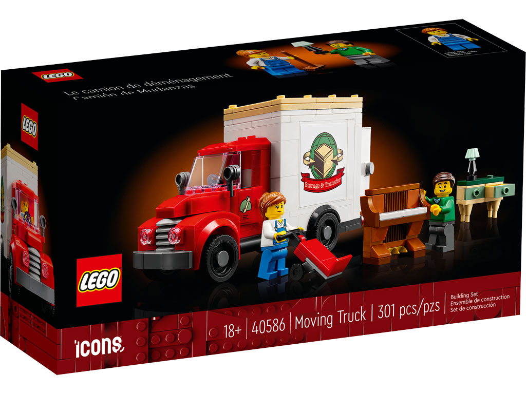 LEGO Icons Moving Truck (40586) Promotion Details Revealed The Brick Fan