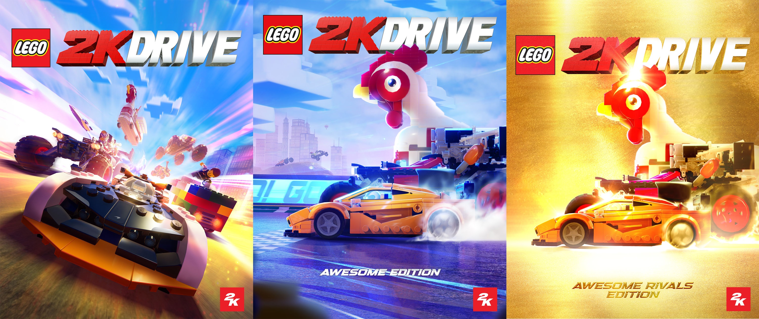 LEGO 2K Drive Officially Brick - The Announced Fan