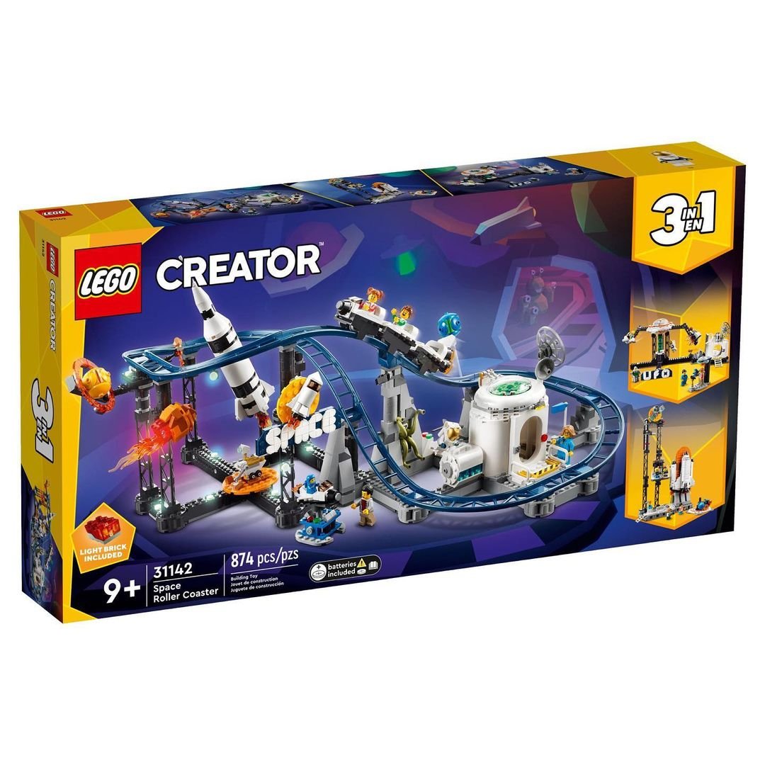 LEGO Creator 3 In 1 Space Roller Coaster 31142 Preview