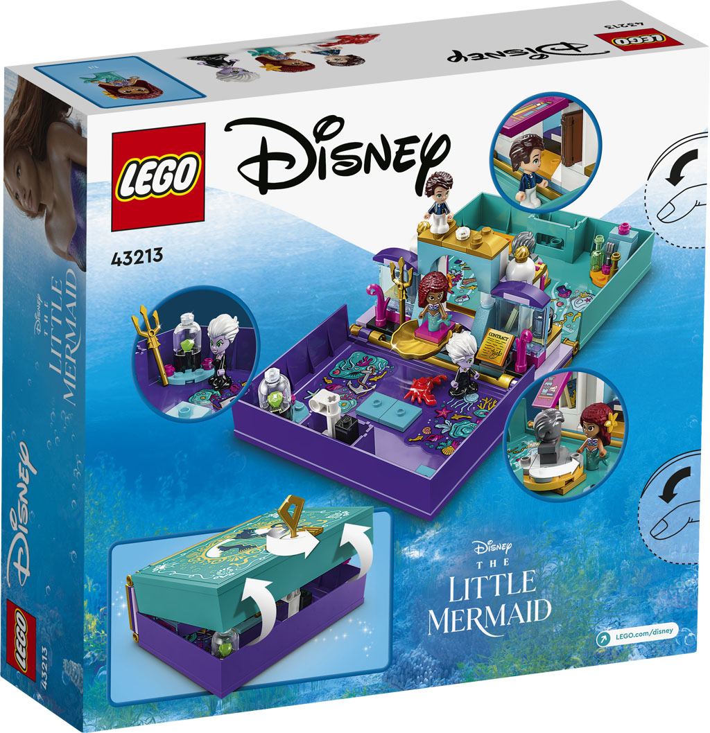 Lego Disney The Little Mermaid Royal Clamshell Collectible Model