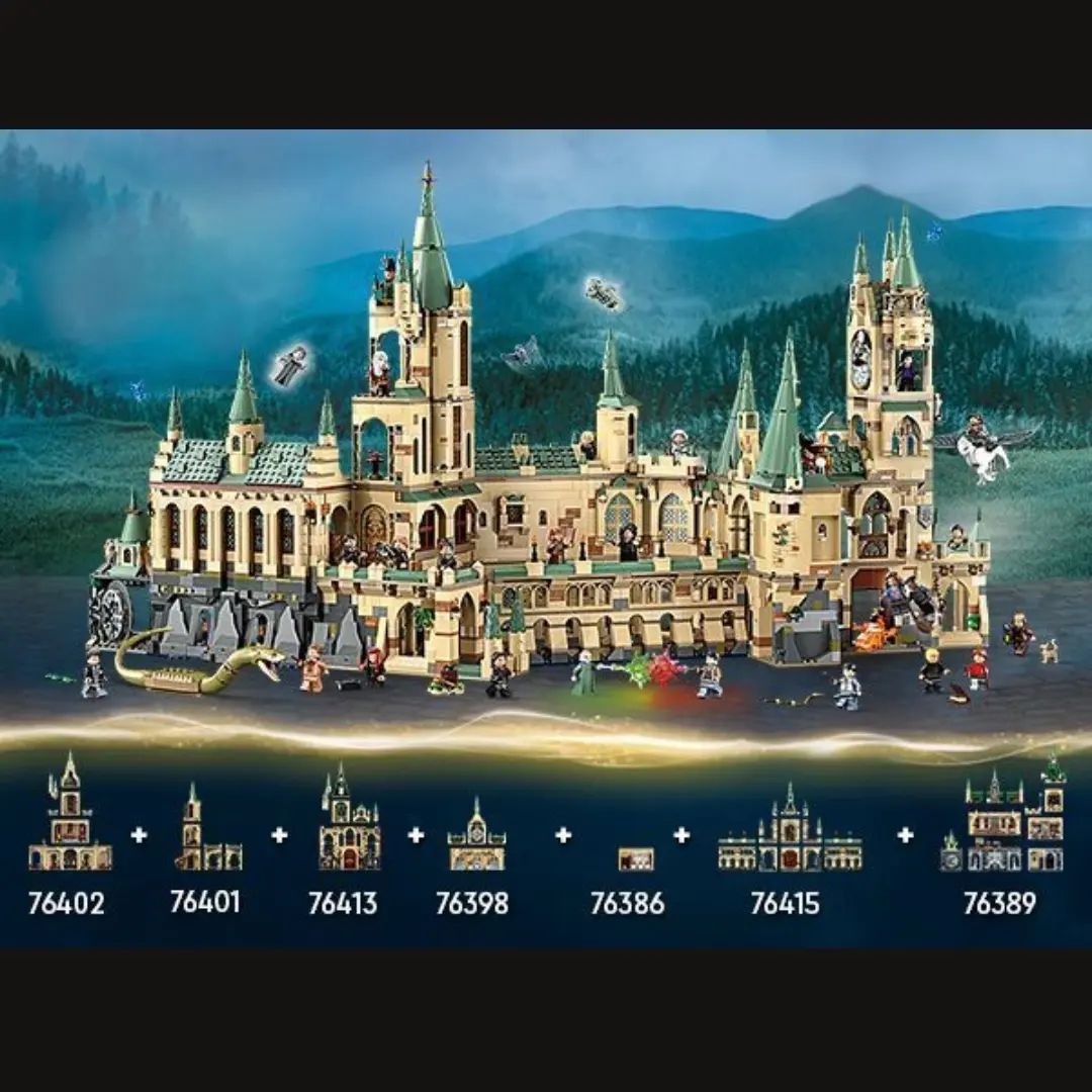 Lego Harry Potter 71043 Hogwarts Castle Speed Build 