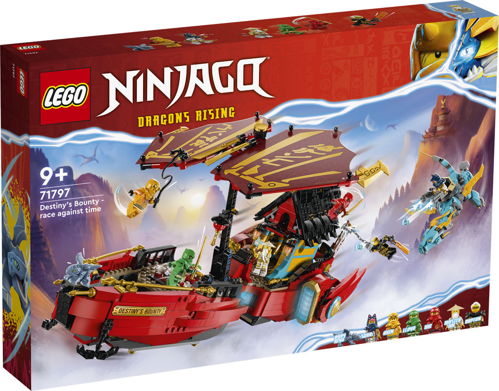 LEGO Ninjago Destiny's Bounty - Race Against time (71797) Amazon Sale ...