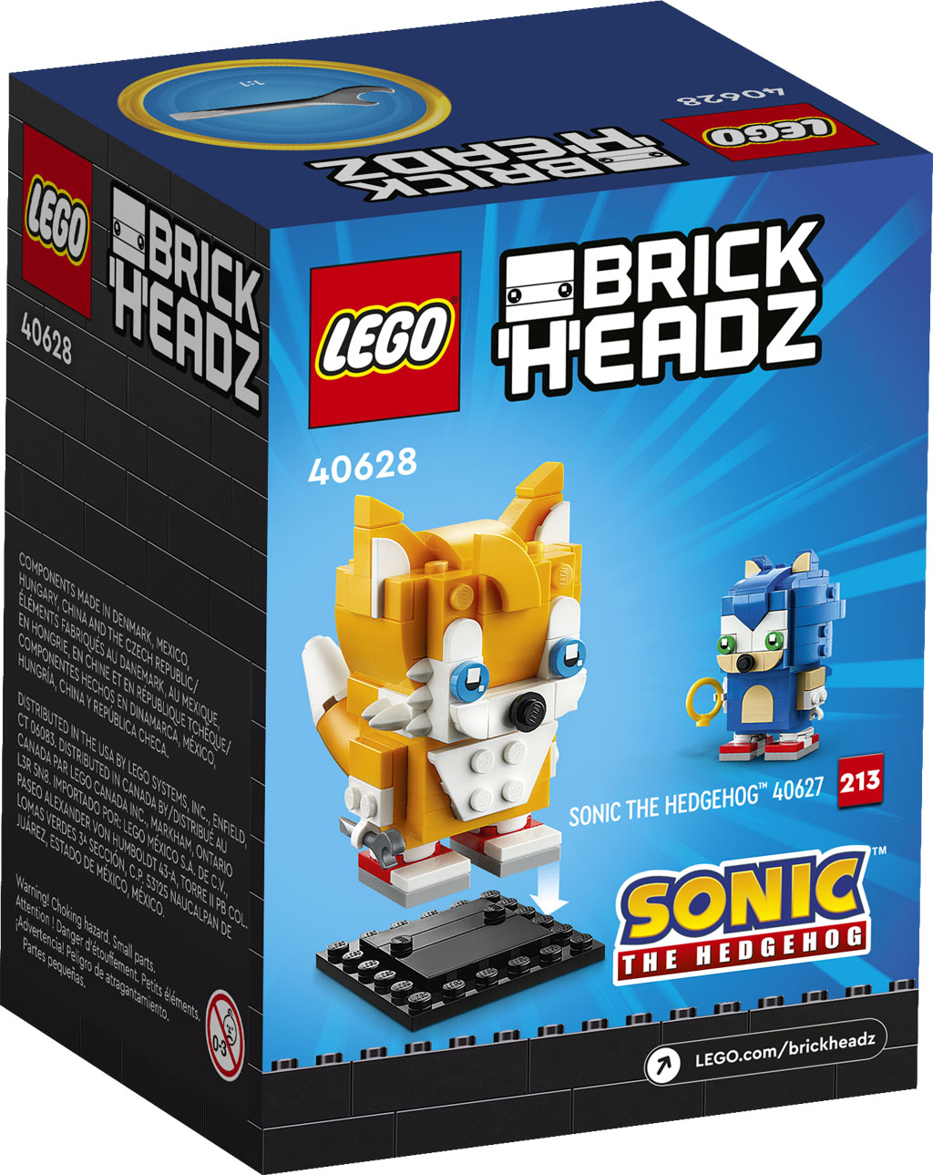 LEGO BrickHeadz Miles Tails Prower 40628 2