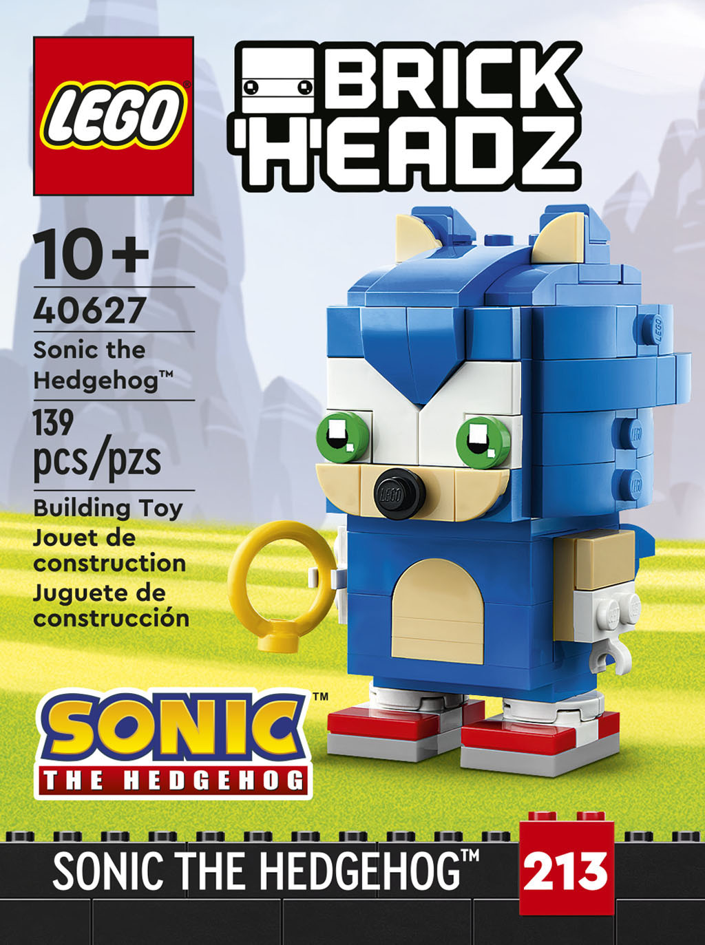 LEGO BrickHeadz Sonic The Hedgehog 40627