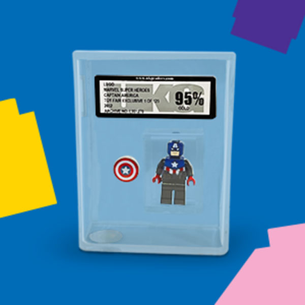 LEGO New York Toy Fair 2012 Captain America Minifigure Sweepstakes