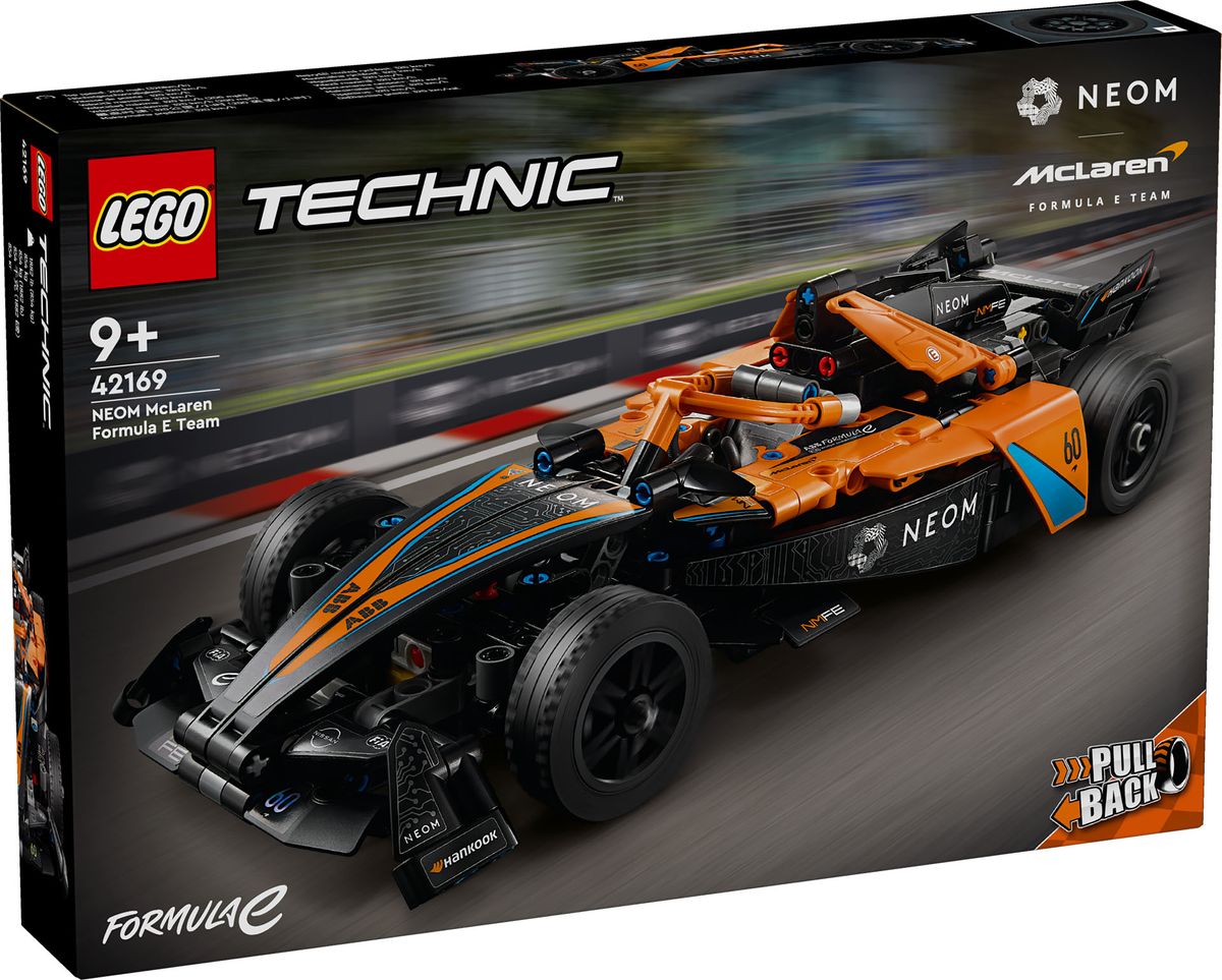 LEGO Technic NEOM McLaren Formula E Team 42169