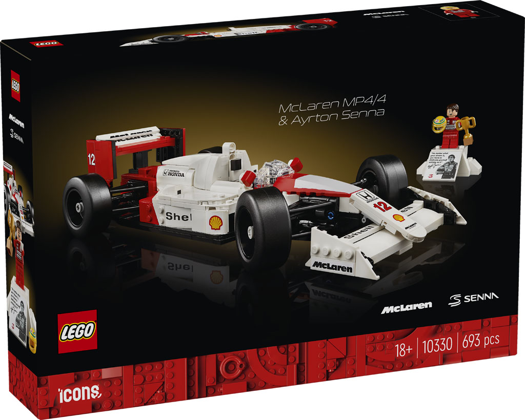 LEGO Icons McLaren MP44 Ayrton Senna 10330