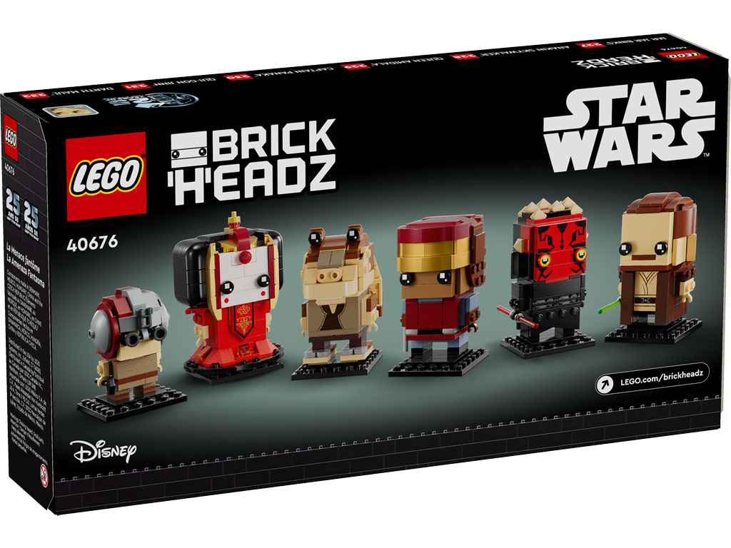 LEGO Star Wars BrickHeadz The Phantom Menace 40676 2