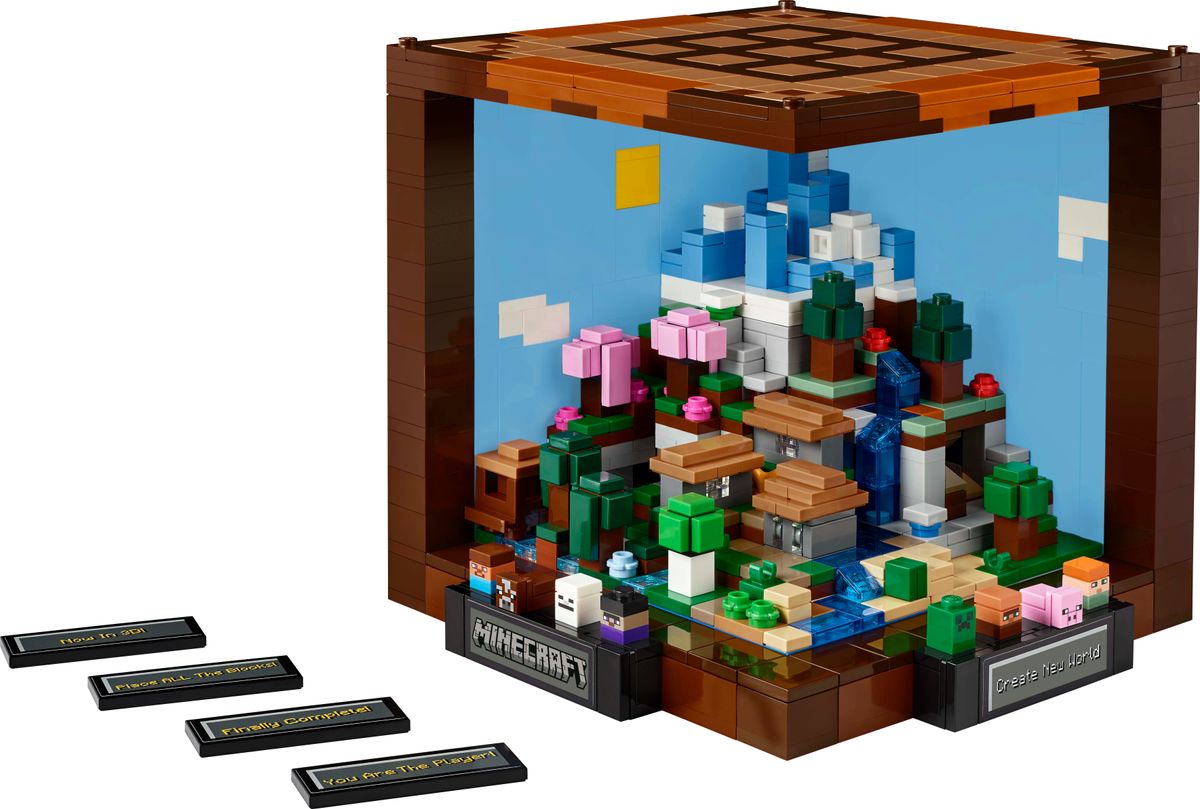 LEGO Minecraft The Crafting Table 21265 2