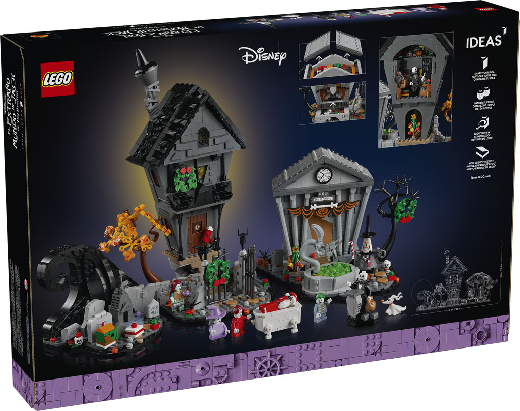 LEGO Ideas The Nightmare Before Christmas 21351 Officially Announced The Brick Fan