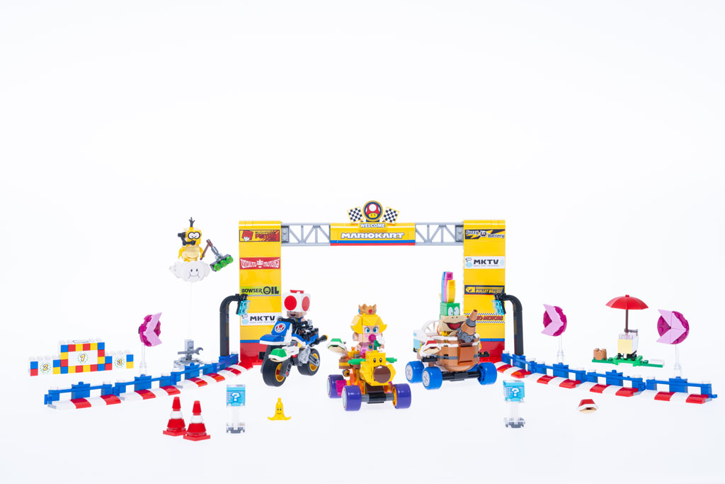 LEGO Super Mario Mario Kart Baby Peach Grand Prix Set 76036