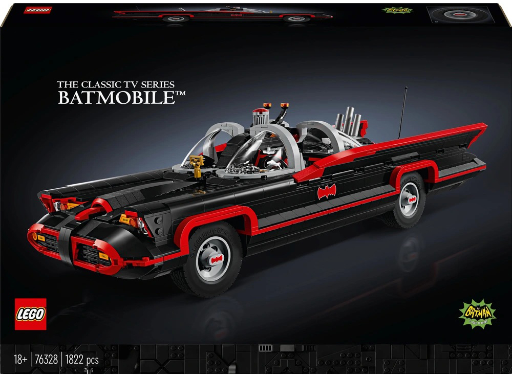 LEGO Batman: The Classic TV Series Batmobile (76328) Officially ...