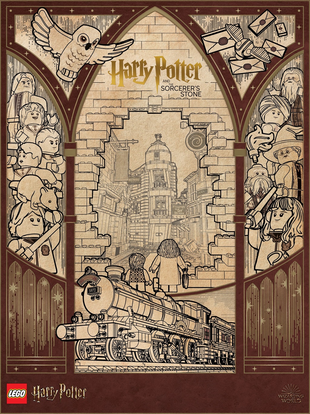 LEGO Harry Potter Prints 2