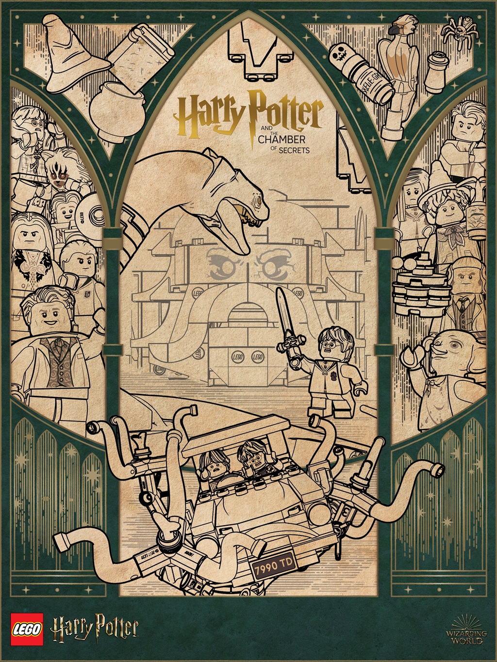 LEGO Harry Potter Prints 3