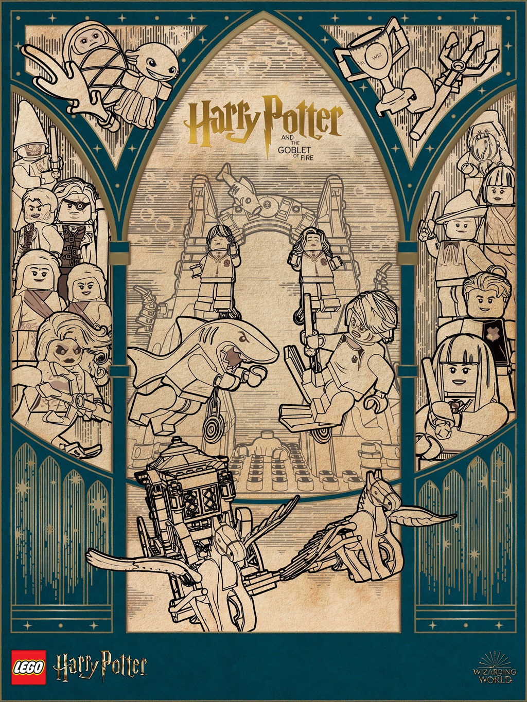 LEGO Harry Potter Prints 5