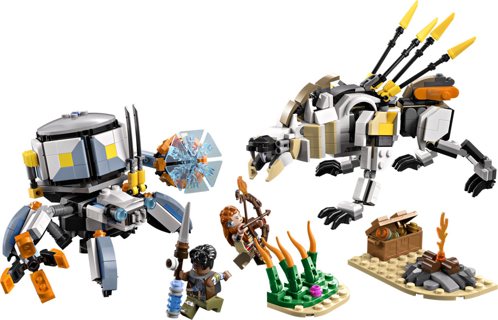 LEGO Horizon Adventures Aloy Varl Vs. Shell Walker Sawtooth 77037 Official 2