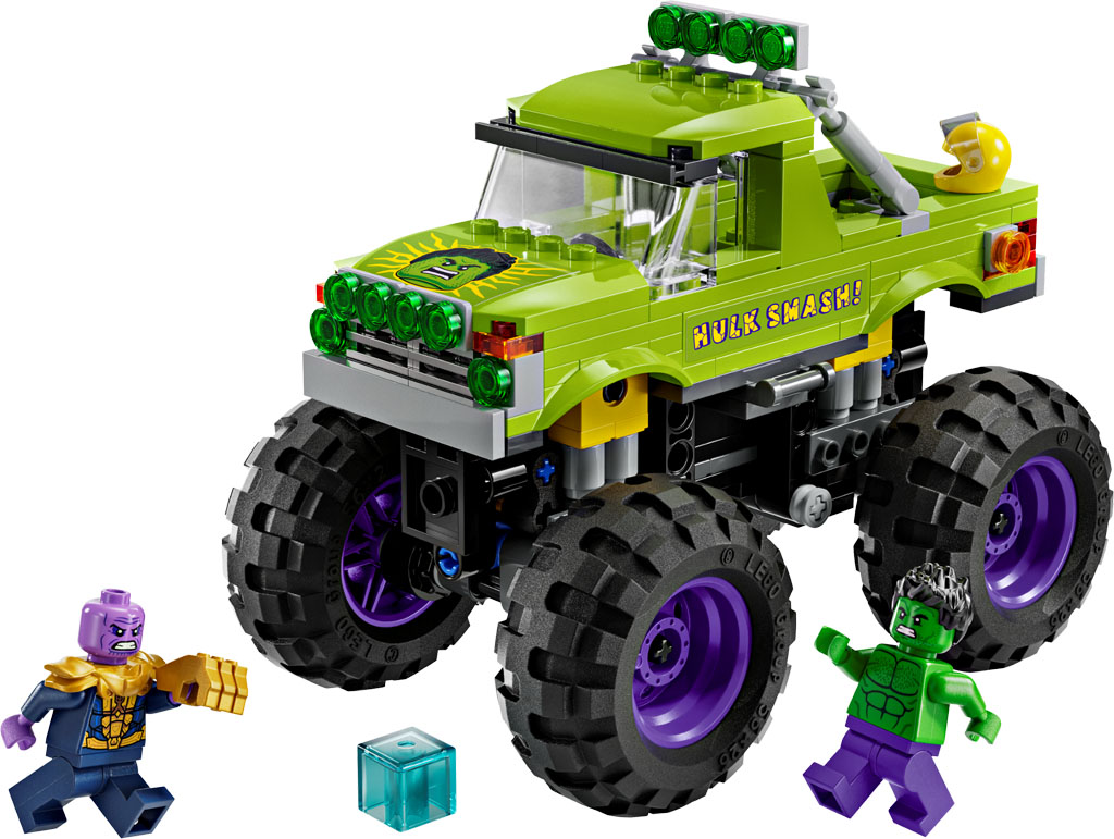 LEGO Marvel The Hulk Truck Vs Thanos 76312 3