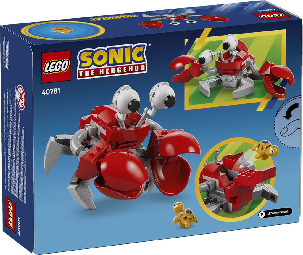 LEGO Sonic The Hedgehog Badnik Crabmeat 40781 2